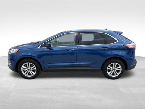 Atlas Blue Metallic 2020 Ford Edge SEL