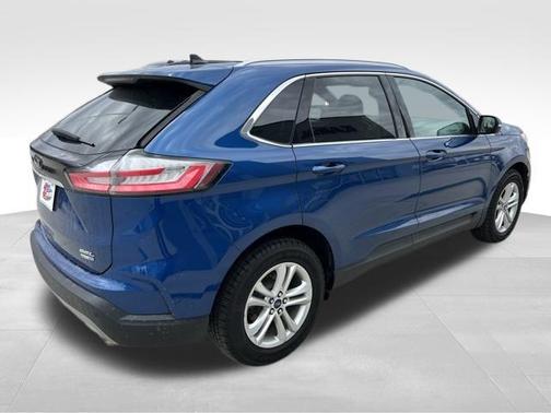 Atlas Blue Metallic 2020 Ford Edge SEL