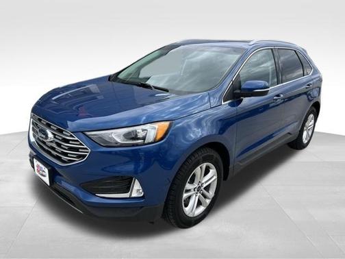 Atlas Blue Metallic 2020 Ford Edge SEL