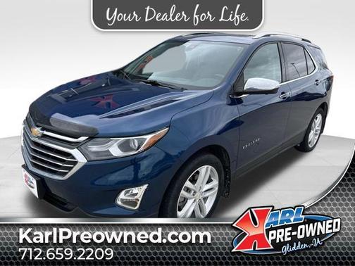 Pacific Blue Metallic 2020 Chevrolet Equinox Premier w/2LZ