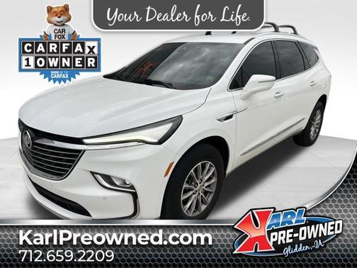 Summit White 2023 Buick Enclave Essence AWD