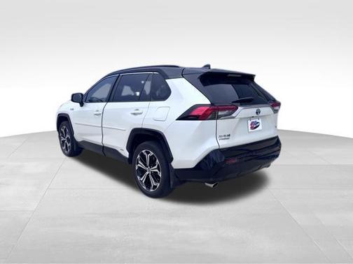 Blizzard Pearl w/Midnight Black Roof 2021 Toyota RAV4 Prime XSE