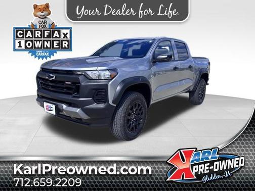 Sterling Gray Metallic 2024 Chevrolet Colorado Trail Boss