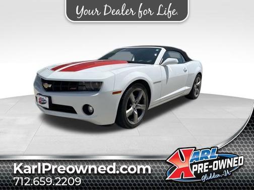 Summit White 2012 Chevrolet Camaro 2LT