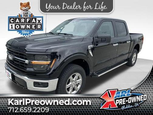 Black Metallic 2025 Ford F-150 XLT