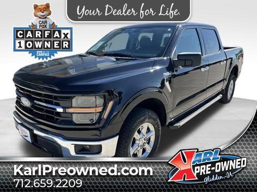Black Metallic 2025 Ford F-150 XLT