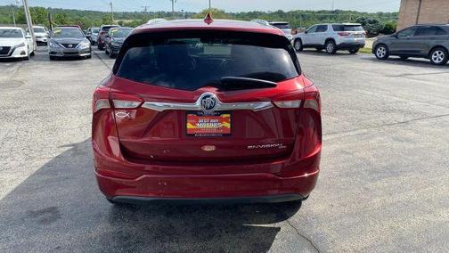 Red 2019 Buick Envision Essence