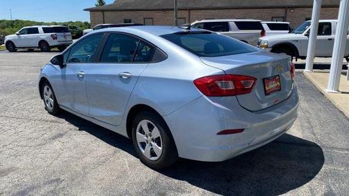 Blue 2017 Chevrolet Cruze LS
