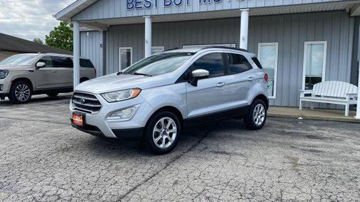 Silver 2018 Ford EcoSport SE