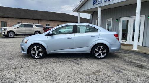 Blue 2017 Chevrolet Sonic Premier