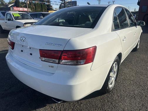 Powder White Pearl 2006 Hyundai SONATA GLS