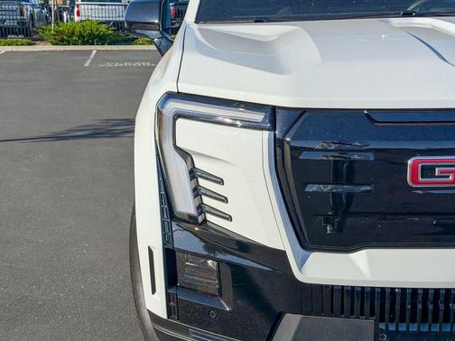 Summit White 2026 GMC Sierra EV Extended Range Elevation