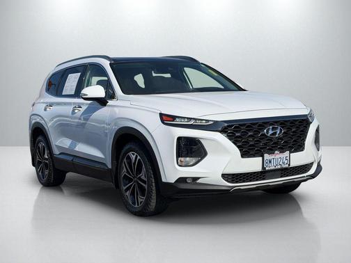 Quartz White 2020 Hyundai SANTA FE Limited 2.0T