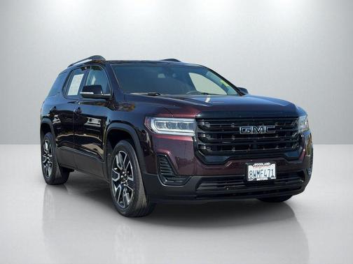 Red Mahogany Metallic 2021 GMC Acadia FWD SLE