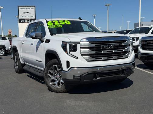 Summit White 2026 GMC Sierra 1500 SLE