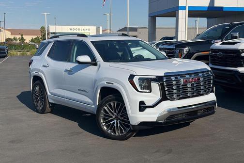 Glacier White Tricoat 2026 GMC Terrain Denali
