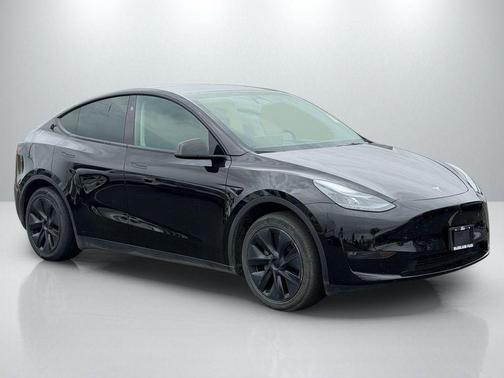 Solid Black 2024 Tesla Model Y Long Range Dual Motor All-Wheel Drive