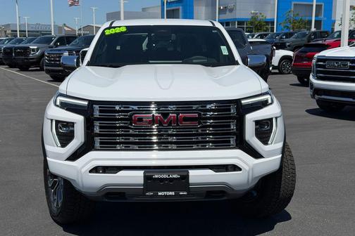 Summit White 2026 GMC Canyon Denali