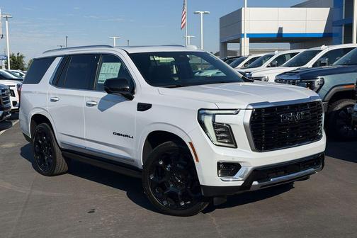 Glacier White Tricoat 2026 GMC Yukon Denali