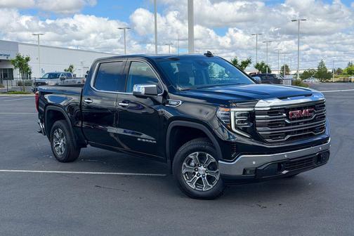Onyx Black 2026 GMC Sierra 1500 SLT