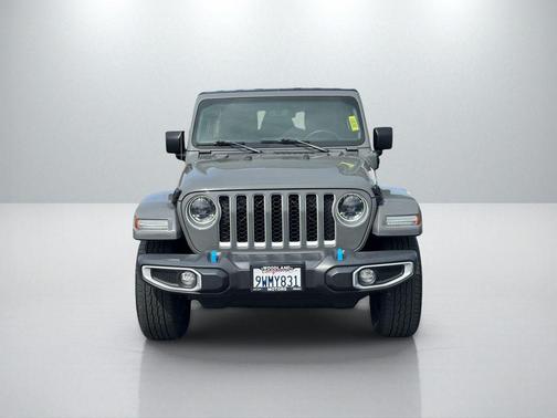 Sting-Gray Clearcoat 2023 Jeep Wrangler 4xe Sahara