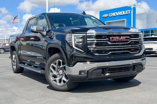 Onyx Black 2026 GMC Sierra 1500 SLT