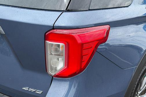 Blue 2021 Ford Explorer XLT