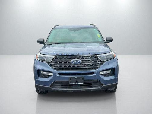 Blue 2021 Ford Explorer XLT