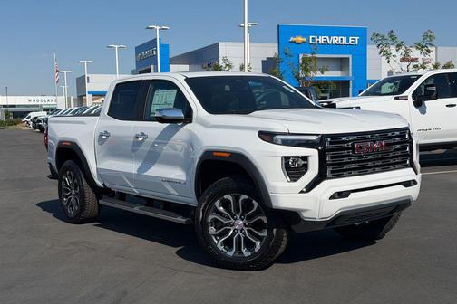 Summit White 2026 GMC Canyon Denali