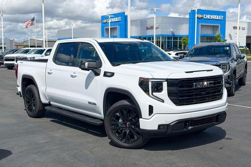 Summit White 2026 GMC Sierra 1500 Elevation