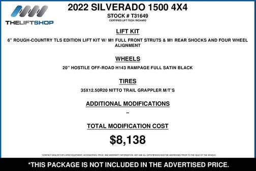 2022 Chevrolet Silverado 1500 LT Trail Boss