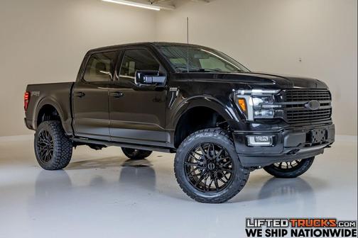 Agate Black Metallic 2025 Ford F-150 Platinum