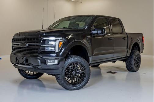 Agate Black Metallic 2025 Ford F-150 Platinum