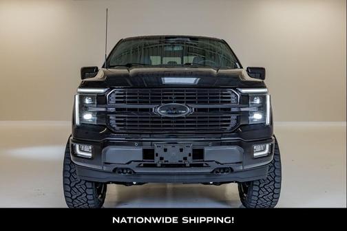 Agate Black Metallic 2025 Ford F-150 Platinum