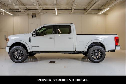 Star White Metallic Tri-Coat 2022 Ford F-250 Platinum