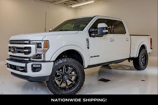 Star White Metallic Tri-Coat 2022 Ford F-250 Platinum