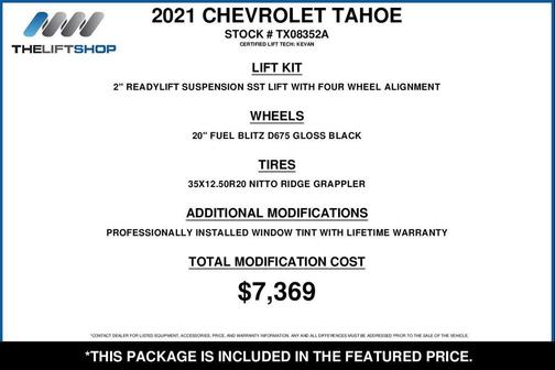 Satin Steel Metallic 2021 Chevrolet Tahoe 4WD Z71