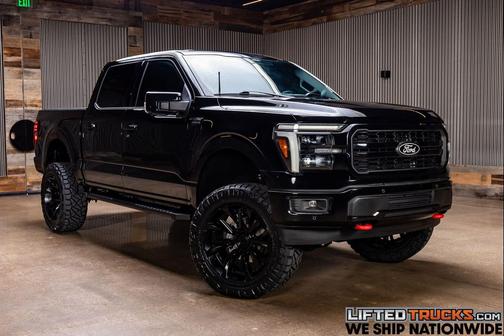 Agate Black Metallic 2025 Ford F-150 Lariat