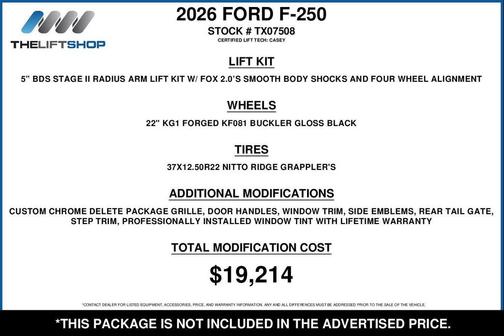 2026 Ford F-250 Platinum