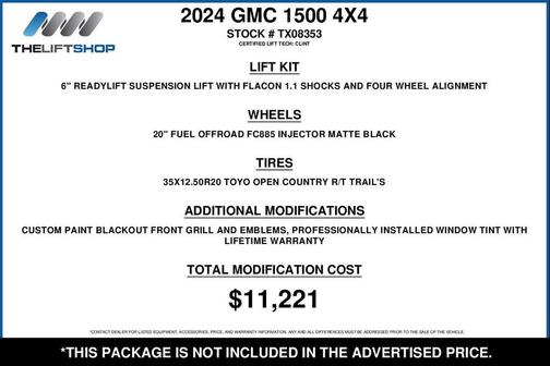 2024 GMC Sierra 1500 AT4