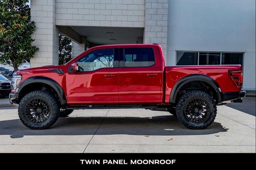 Rapid Red Metallic Tinted Clearcoat 2024 Ford F-150 Raptor R