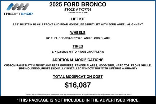 2025 Ford Bronco Outer Banks