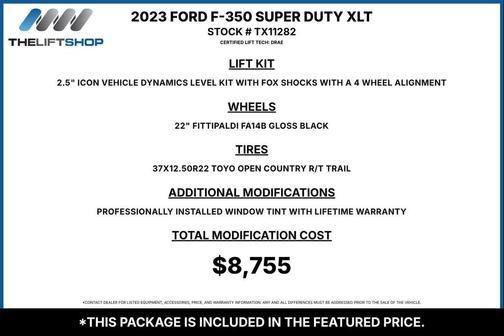 Race Red 2023 Ford F-350 XLT