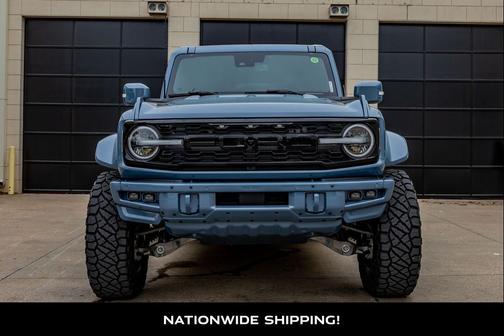Azure Gray Metallic Tri-Coat 2024 Ford Bronco Raptor