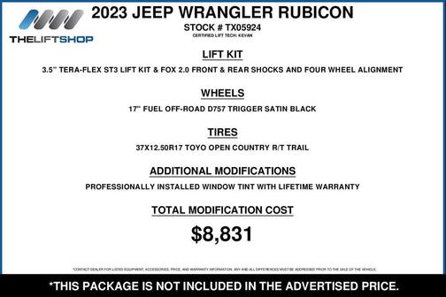 2023 Jeep Wrangler Rubicon