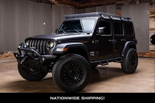 Granite Crystal Metallic Clearcoat 2018 Jeep Wrangler Unlimited Sport