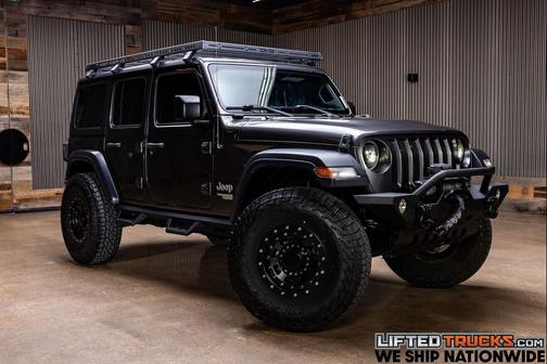 Granite Crystal Metallic Clearcoat 2018 Jeep Wrangler Unlimited Sport