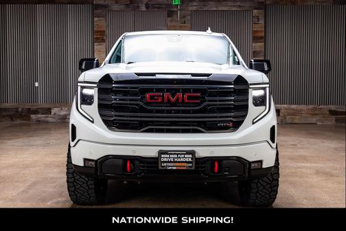 Summit White 2025 GMC Sierra 1500 AT4