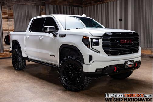 Summit White 2025 GMC Sierra 1500 AT4