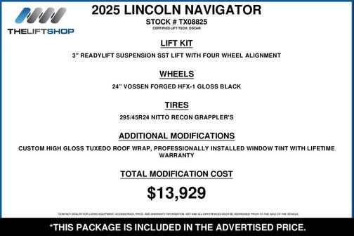 2025 Lincoln Navigator Reserve